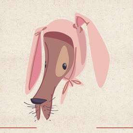 矢量动物 矢量植物 插画 手绘