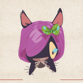 矢量动物 矢量植物 插画 手绘