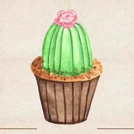 矢量动物 矢量植物 插画 手绘