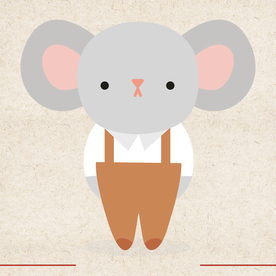 矢量动物 矢量植物 插画 手绘