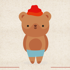 矢量动物 矢量植物 插画 手绘