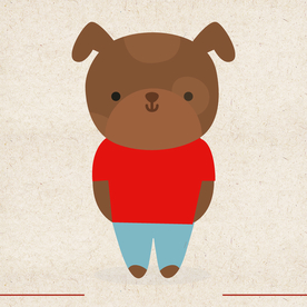 矢量动物 矢量植物 插画 手绘