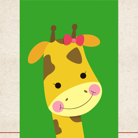 矢量动物 矢量植物 插画 手绘