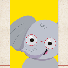 矢量动物 矢量植物 插画 手绘