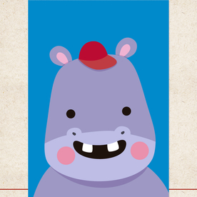 矢量动物 矢量植物 插画 手绘