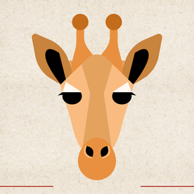 矢量动物 矢量植物 插画 手绘