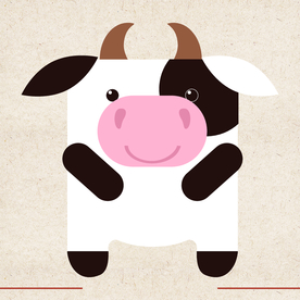 矢量动物 矢量植物 插画 手绘