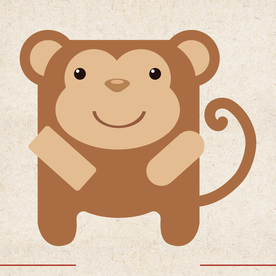 矢量动物 矢量植物 插画 手绘