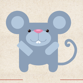 矢量动物 矢量植物 插画 手绘