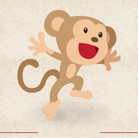 矢量动物 矢量植物 插画 手绘