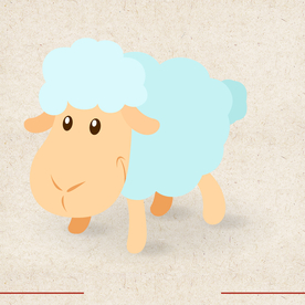 矢量动物 矢量植物 插画 手绘