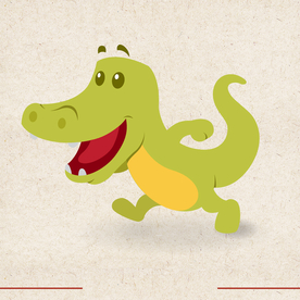 矢量动物 矢量植物 插画 手绘