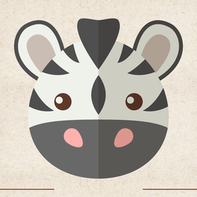 矢量动物 矢量植物 插画 手绘