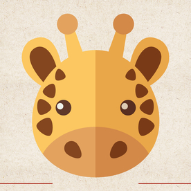 矢量动物 矢量植物 插画 手绘