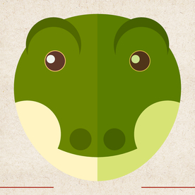 矢量动物 矢量植物 插画 手绘