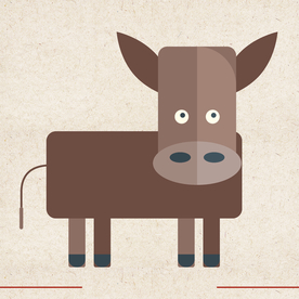 矢量动物 矢量植物 插画 手绘