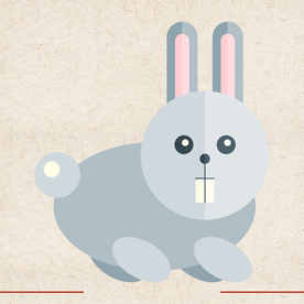 矢量动物 矢量植物 插画 手绘