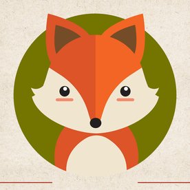 矢量动物 矢量植物 插画 手绘