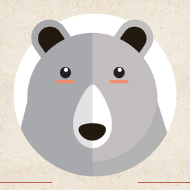 矢量动物 矢量植物 插画 手绘