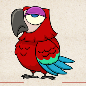 矢量动物 矢量植物 插画 手绘