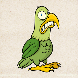 矢量动物 矢量植物 插画 手绘