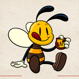 矢量动物 矢量植物 插画 手绘