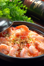 港式粉丝虾煲