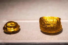 汉代黄金货币马蹄金麟趾金