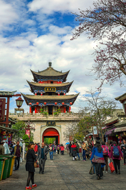 大理五华楼步行街