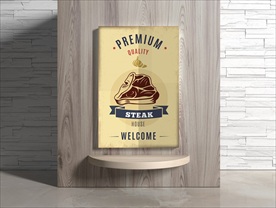 牛排海报
