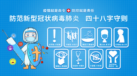 疫情防控活动宣传展板素材