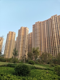 高楼建筑高层城市背景素材
