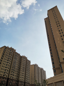 高楼建筑高层城市背景素材