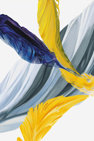 羽毛玄关 装饰画