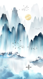 山水装饰画