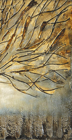 森林树枝装饰画