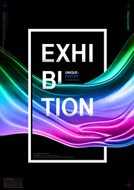 抽象个性背景炫彩背景图图片