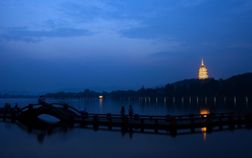 西湖夜景