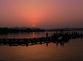 西湖夜景
