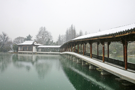 西湖雪景