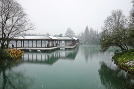 西湖雪景