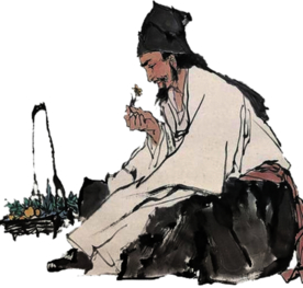 采药人物古风复古李时珍海报素材