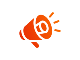 喇叭图标标志促销海报素材