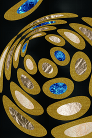 金泊玄关装饰画