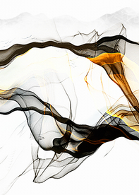 飘墨抽象装饰画