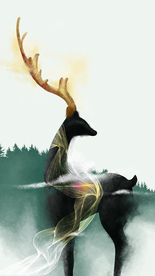 玄关抽象装饰画