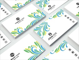 矢量名片模板