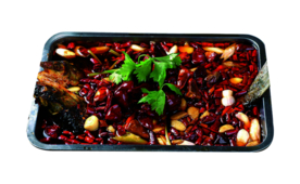 烤鱼美食食材海报素材