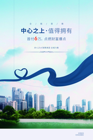 地产促销宣传活动海报
