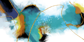 水彩水墨装饰画